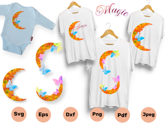3D Fashion Flowers Butterfly Sublimation