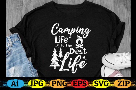 A Designer's Review: Evaluating Camping Graphics for Real T-Shirt Designs