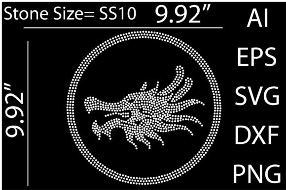 A Designer’s Take on Printable Dragon Rhinestone Templates
