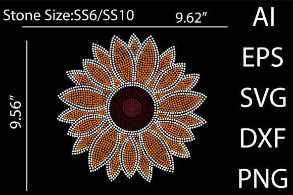A Graphic Designer's Review of Sunflower Rhinestone Templates