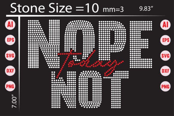 A Playful Rhinestone Graphic for T-Shirt Designs & Products