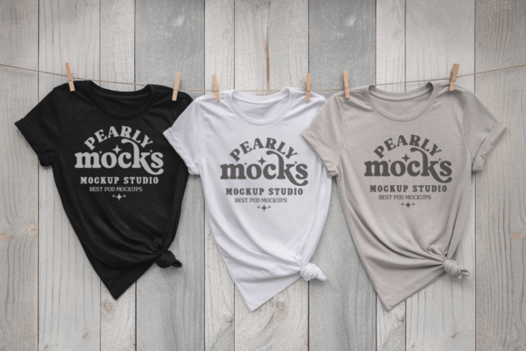 Bella Canvas 3001Y Kids T-shirt Mockup 7: A Graphics Essential for Product Mockups