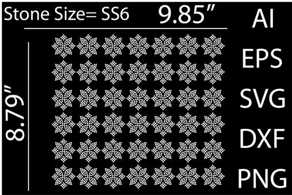 Crafting Brand Brilliance with Printable Pattern Rhinestone Templates