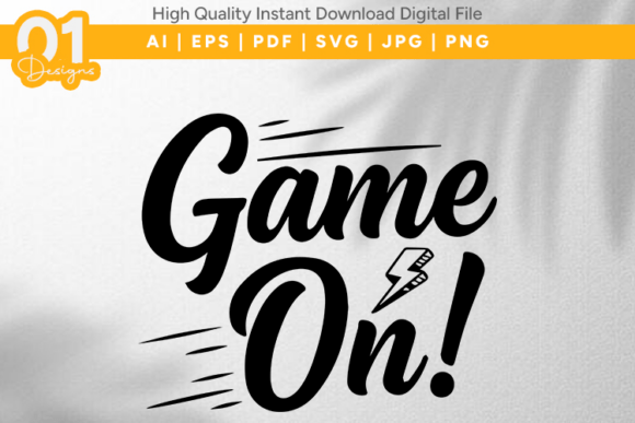 Game On Kids Sports SVG: Perfect for T-Shirts & Graphics
