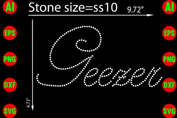 Geezer Rhinestone Templates for Bold T-Shirt Graphics