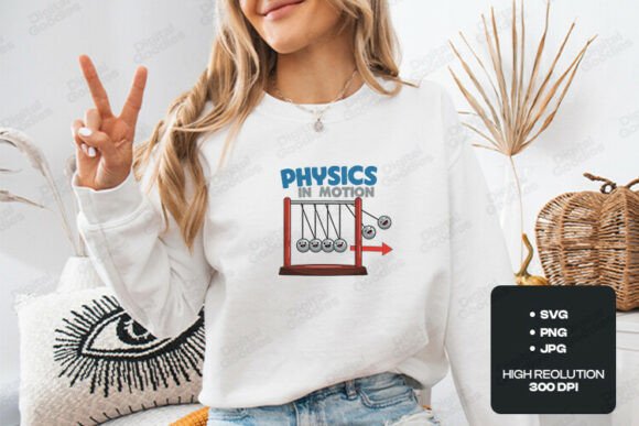 Physics in Motion for T-Shirts and Graphics