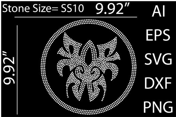 Printable Tattoo Rhinestone Graphics for Bold T-Shirt Designs
