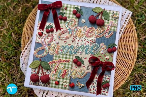 Review: Patchwork Cherry Summer Time Shirt Png for Graphics
