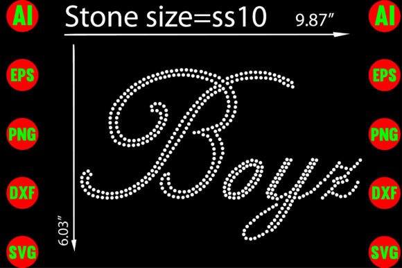 Reviewing Boyz Rhinestone Templates for Client Design Work