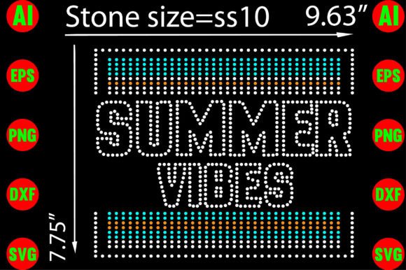 Reviewing Summer Vibes Rhinestones for T-Shirt Graphics & Client Projects